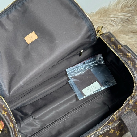 Authentic Louis Vuitton Monogram Rolling Duffle Bag - Picture 16 of 16